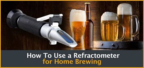 how to use refractometer with beer|best refractometer for beer.